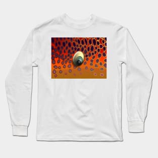 Orange Brown Trout Camo Long Sleeve T-Shirt